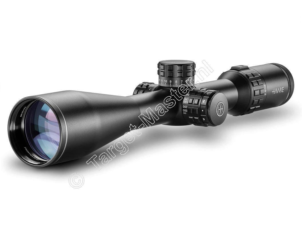 Hawke FRONTIER 30 SF 2.5-15x50 Rifle Scope reticle LR Dot IR